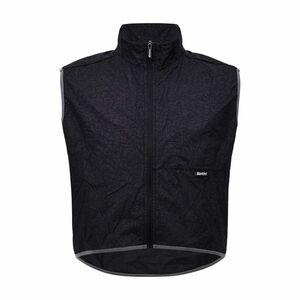 SANTINI Cyklistická vesta - HIGH VIS - černá L obraz
