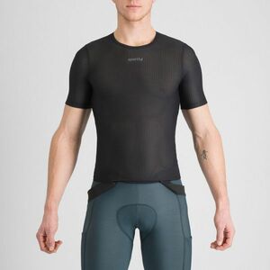 SPORTFUL Cyklistické triko s krátkým rukávem - WINTER LAYER - černá L obraz