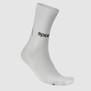 SPORTFUL Cyklistické ponožky klasické - RIDE DOLOMITES - bílá/žlutá M obraz