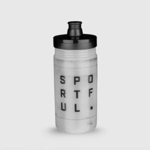 SPORTFUL Cyklistická láhev na vodu - BOTTLE 550ML - transparentní/černá obraz