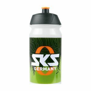 SKS Cyklistická láhev na vodu - ORGANIC DRINKING BOTTLE - bílá/zelená obraz