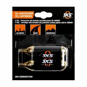 SKS CO2 pumpa/pumpička - CO2 BOMB - zlatá obraz