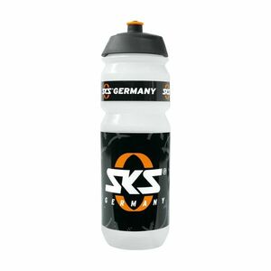 SKS Cyklistická láhev na vodu - GERMANY LOGO - bílá/černá obraz