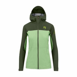 KARPOS voděodolná bunda - LOT RAIN W - zelená XS obraz