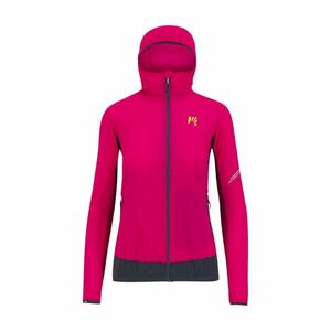 KARPOS Cyklistická větruodolná bunda - LOT EVO W - růžová M obraz