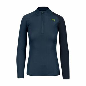 KARPOS Cyklistické triko s dlouhým rukávem - DINAMICO OCTA W - modrá 2XL obraz