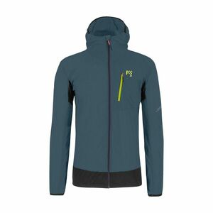 KARPOS Cyklistická větruodolná bunda - LOT EVO - modrá/černá 2XL obraz