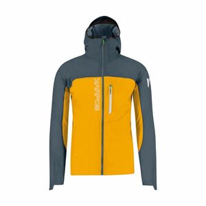 KARPOS voděodolná bunda - LAVAREDO RAIN EVO - žlutá/černá 2XL obraz