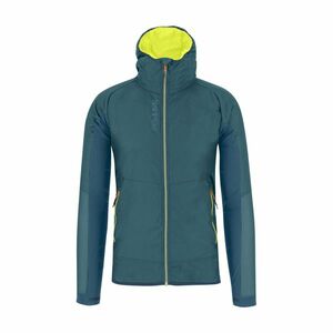 KARPOS Cyklistická větruodolná bunda - LAVAREDO EVO - modrá/žlutá XL obraz