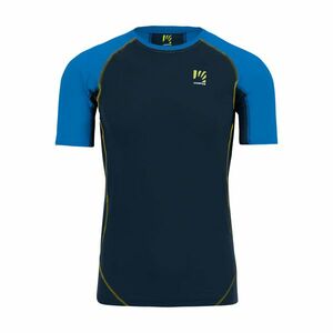 KARPOS Cyklistické triko s krátkým rukávem - LAVAREDO - černá/modrá S obraz