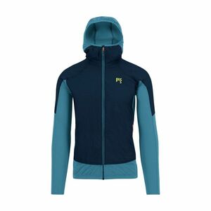 KARPOS Cyklistická větruodolná bunda - LAVAREDO - modrá/světle modrá L obraz