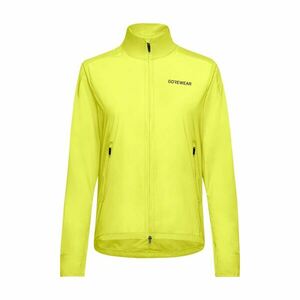 GORE Cyklistická větruodolná bunda - CONCURVE - žlutá M obraz