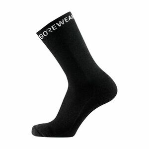 GORE Cyklistické ponožky klasické - ESSENTIAL - černá 35-37 obraz