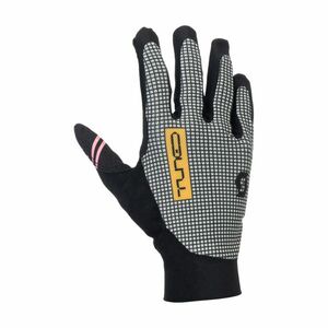 SCOTT Cyklistické rukavice dlouhoprsté - TRACTION LF - bílá/černá/oranžová XL obraz