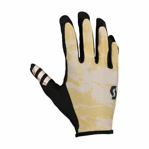 SCOTT Cyklistické rukavice dlouhoprsté - TRACTION LF - růžová/béžová/černá L obraz