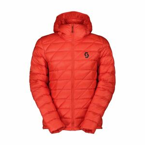 SCOTT Cyklistická zateplená bunda - INSULOFT LIGHT DOWN - červená XL obraz
