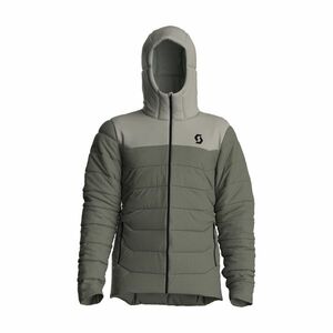 SCOTT Cyklistická zateplená bunda - INSULOFT WARM - bílá/šedá S obraz