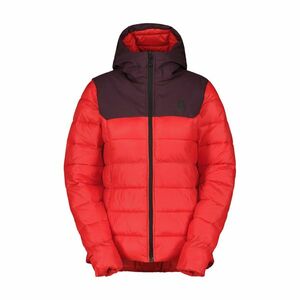 SCOTT Cyklistická zateplená bunda - INSULOFT WARM W - fialová/červená M obraz