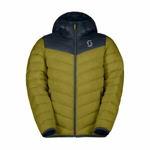 SCOTT Cyklistická zateplená bunda - INSULOFT WARM JR - zelená/šedá M obraz