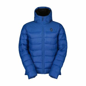 SCOTT Cyklistická zateplená bunda - INSULOFT WARM - modrá M obraz