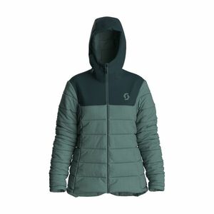 SCOTT Cyklistická zateplená bunda - INSULOFT WARM W - zelená 2XL obraz