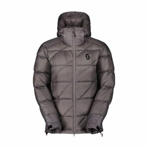 SCOTT Cyklistická zateplená bunda - INSULOFT WARM DOWN W - šedá M obraz