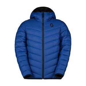 SCOTT Cyklistická zateplená bunda - INSULOFT WARM JR - modrá L obraz