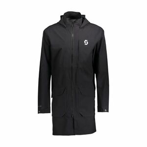 SCOTT Cyklistická voděodolná pláštěnka - RAIN COAT FT - černá S obraz