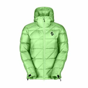 SCOTT Cyklistická zateplená bunda - INSULOFT WARM - zelená XL obraz