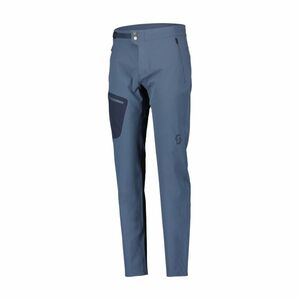 SCOTT Cyklistické kalhoty dlouhé bez laclu - EXPLORAIR LIGHT - modrá S obraz