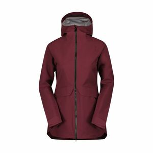 SCOTT voděodolná bunda - TECH COAT 3L W - červená XS obraz