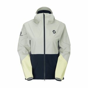 SCOTT voděodolná bunda - EXPLORAIR LIGHT DRYO 2.5L W - šedá/modrá/žlutá M obraz