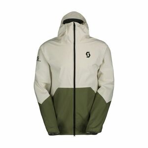 SCOTT voděodolná bunda - EXPLORAIR LIGHT DRYO 2.5L - bílá/zelená XL obraz