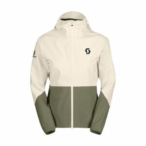 SCOTT voděodolná bunda - EXPLORAIR LIGHT DRYO 2.5L W - bílá/zelená XL obraz