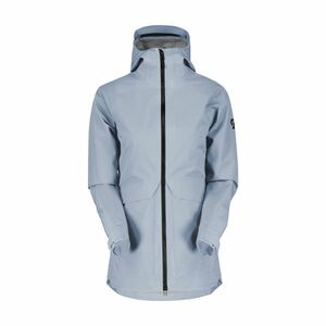 SCOTT voděodolná bunda - TECH COAT 3L W - světle modrá S obraz