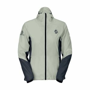 SCOTT Cyklistická větruodolná bunda - EXPLORAIR LIGHT WB W - šedá/modrá M obraz