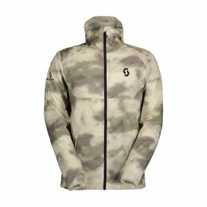 SCOTT Cyklistická větruodolná bunda - EXPLORAIR LIGHT WB - bílá/zelená XL obraz