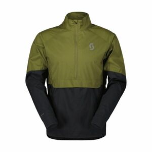 SCOTT Cyklistická větruodolná bunda - ENDURANCE ANORAK WB - zelená M obraz