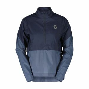 SCOTT Cyklistická větruodolná bunda - ENDURANCE ANORAK WB W - modrá S obraz