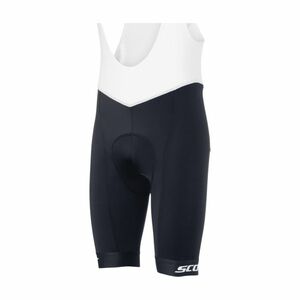 SCOTT Cyklistické kalhoty krátké s laclem - BIB ENDURANCE ++ - černá/bílá 2XL obraz