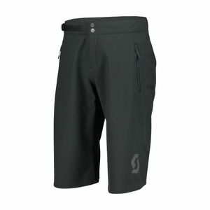 SCOTT Cyklistické kalhoty krátké bez laclu - TRAIL STORM WP - černá L obraz