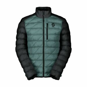 SCOTT Cyklistická větruodolná bunda - INSULOFT TECH PL - modrá/černá 2XL obraz