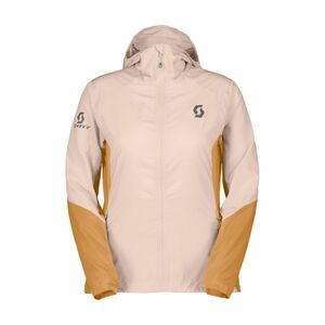 SCOTT Cyklistická větruodolná bunda - EXPLORAIR LIGHT WB W - růžová/béžová M obraz