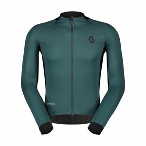SCOTT Cyklistická větruodolná bunda - RC PRO WARM GTX WS LTD - černá/zelená XL obraz