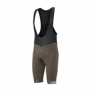 SCOTT Cyklistické kalhoty krátké s laclem - BIB ENDURANCE ++ - zelená 2XL obraz