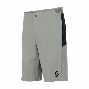 SCOTT Cyklistické kalhoty krátké bez laclu - VERTIC LT W/PAD - šedá/modrá XL obraz