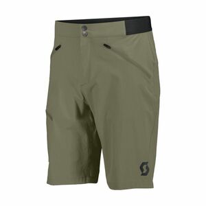 SCOTT Cyklistické kalhoty krátké bez laclu - EXPLORAIR LIGHT - zelená XL obraz