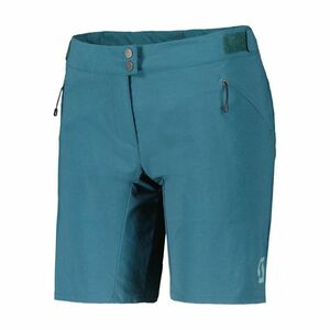 SCOTT Cyklistické kalhoty krátké bez laclu - ENDURANCE LS/FIT W/PAD W - modrá XL obraz