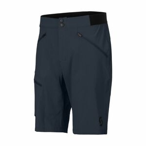 SCOTT Cyklistické kalhoty krátké bez laclu - EXPLORAIR LIGHT - modrá L obraz