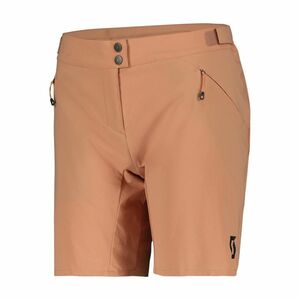 SCOTT Cyklistické kalhoty krátké bez laclu - ENDURANCE LS/FIT W/PAD W - béžová L obraz